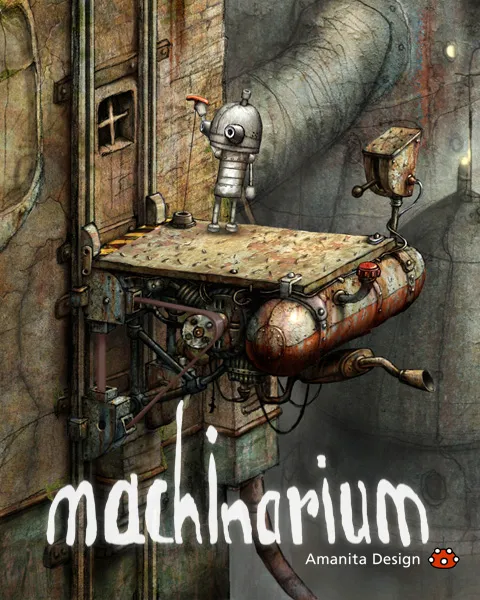 Machinarium：机械时代的益智游戏。怎么跳转到这里的平台呢？